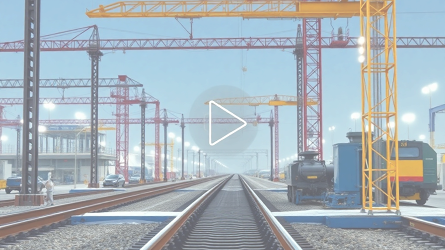 Railway construction and engineering project